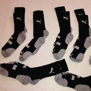 New Black Puma socks